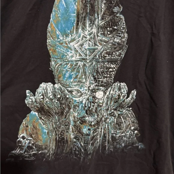 Ghost band music Black and Blue Short Sleeve Tee XXXL 3x big tall shirt - Picture 2 of 6